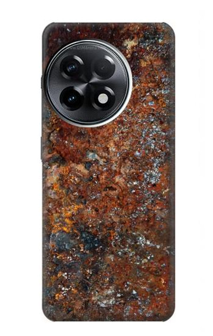 S2714 Rust Steel Texture Graphic Printed Case For OnePlus 11R