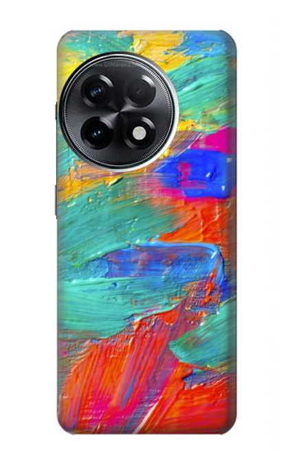 S2942 Brush Stroke Painting Case For OnePlus 11R