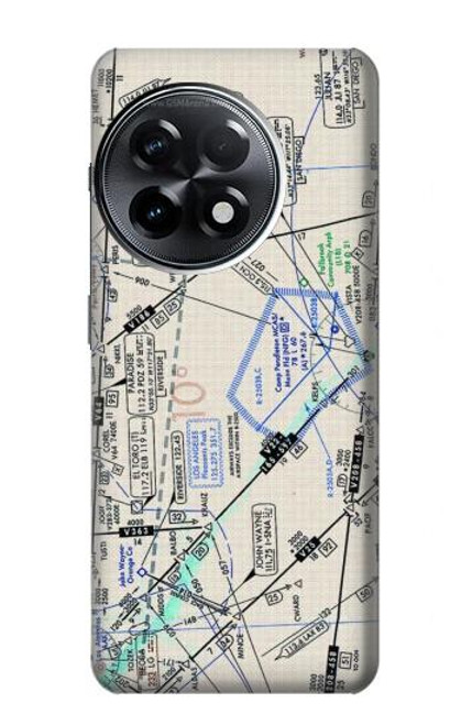 S3882 Flying Enroute Chart Case For OnePlus 11R