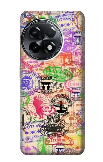 S3904 Travel Stamps Case For OnePlus 11R