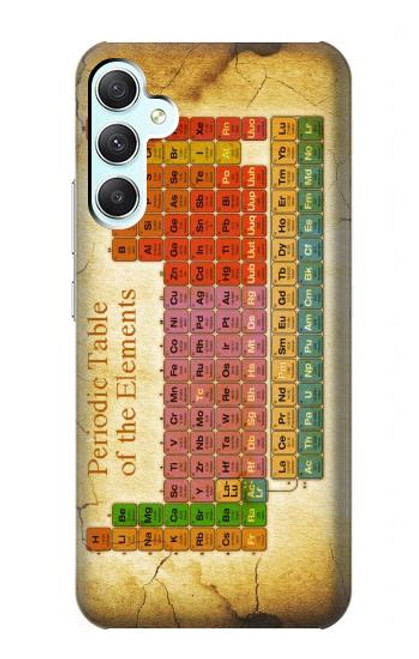 S2934 Vintage Periodic Table of Elements Case For Samsung Galaxy A34 5G