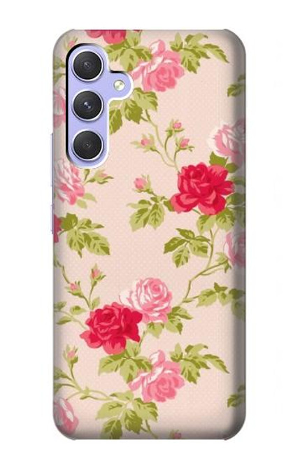 S3037 Pretty Rose Cottage Flora Case For Samsung Galaxy A54 5G