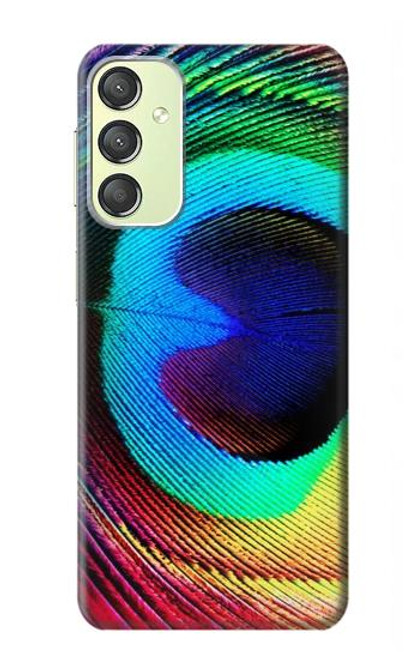 S0511 Peacock Case For Samsung Galaxy A24 4G