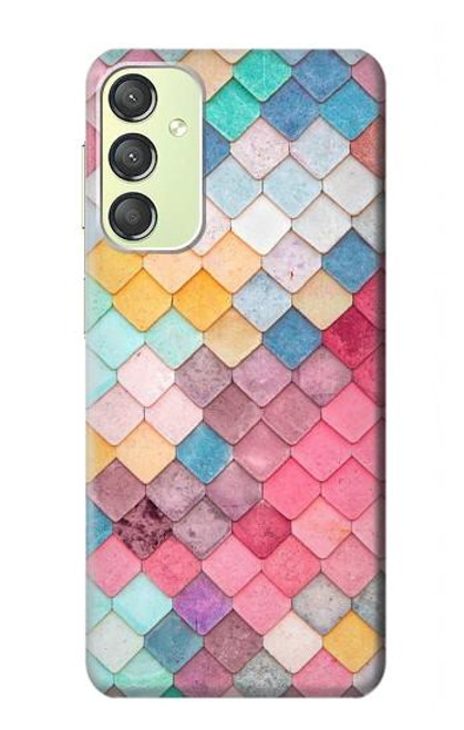 S2947 Candy Minimal Pastel Colors Case For Samsung Galaxy A24 4G