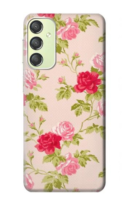 S3037 Pretty Rose Cottage Flora Case For Samsung Galaxy A24 4G