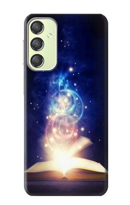 S3554 Magic Spell Book Case For Samsung Galaxy A24 4G