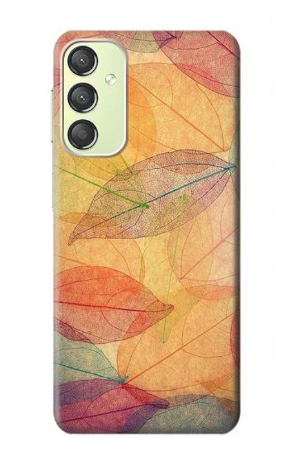 S3686 Fall Season Leaf Autumn Case For Samsung Galaxy A24 4G