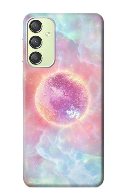 S3709 Pink Galaxy Case For Samsung Galaxy A24 4G