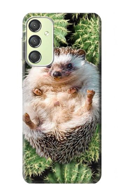 S3863 Pygmy Hedgehog Dwarf Hedgehog Paint Case For Samsung Galaxy A24 4G