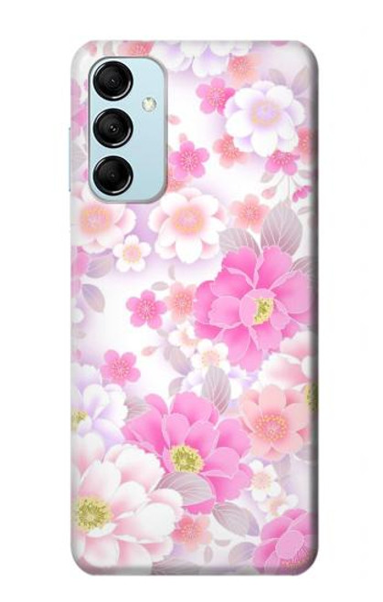 S3036 Pink Sweet Flower Flora Case For Samsung Galaxy M14