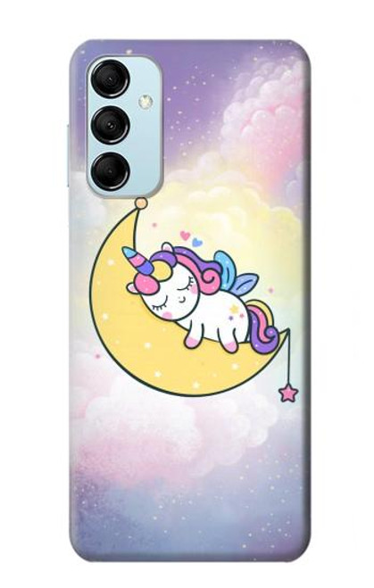 S3485 Cute Unicorn Sleep Case For Samsung Galaxy M14
