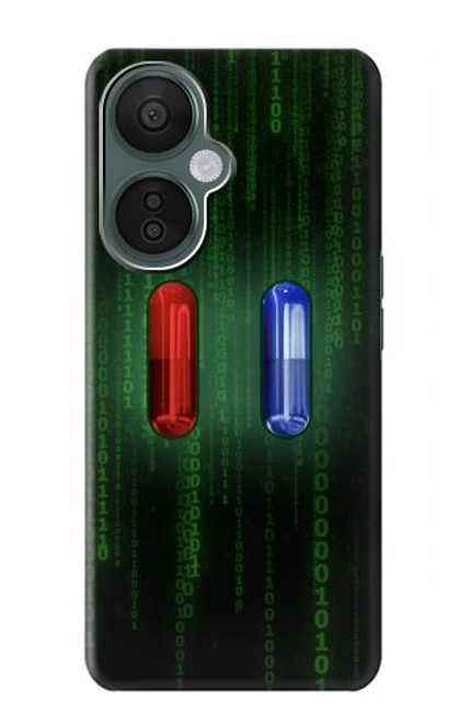 S3816 Red Pill Blue Pill Capsule Case For OnePlus Nord CE 3 Lite, Nord N30 5G