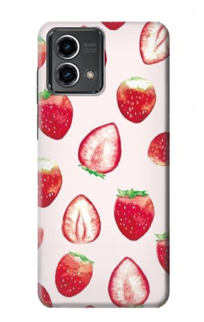 S3481 Strawberry Case For Motorola Moto G Stylus 5G (2023)