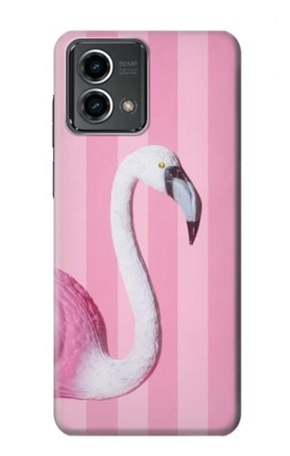 S3805 Flamingo Pink Pastel Case For Motorola Moto G Stylus 5G (2023)