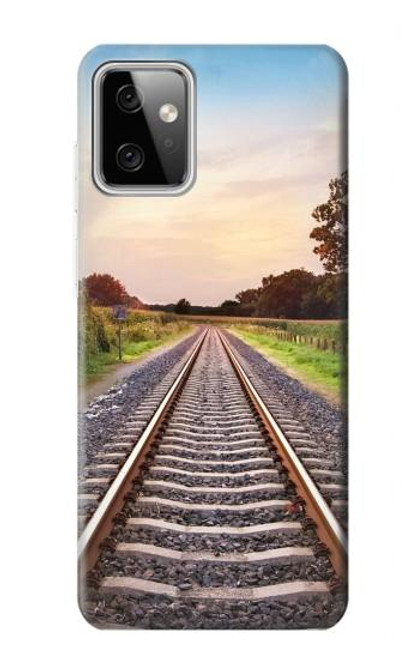 S3866 Railway Straight Train Track Case For Motorola Moto G Power (2023) 5G