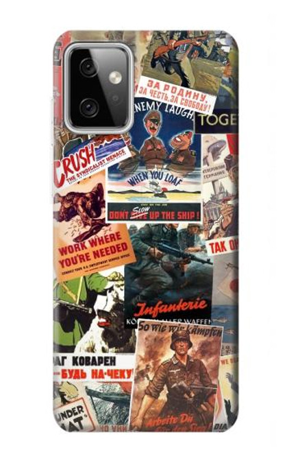 S3905 Vintage Army Poster Case For Motorola Moto G Power (2023) 5G