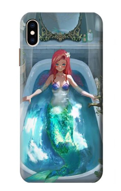 S3911 Cute Little Mermaid Aqua Spa Case For iPhone XS Max