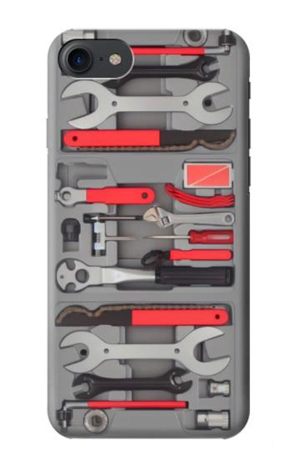 S3921 Bike Repair Tool Graphic Paint Case For iPhone 7, iPhone 8, iPhone SE (2020) (2022)