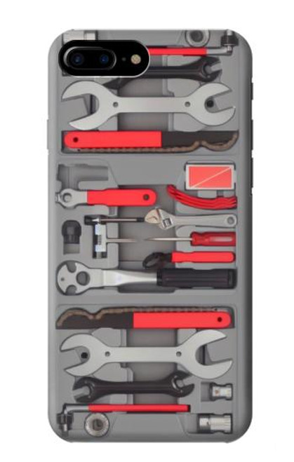 S3921 Bike Repair Tool Graphic Paint Case For iPhone 7 Plus, iPhone 8 Plus