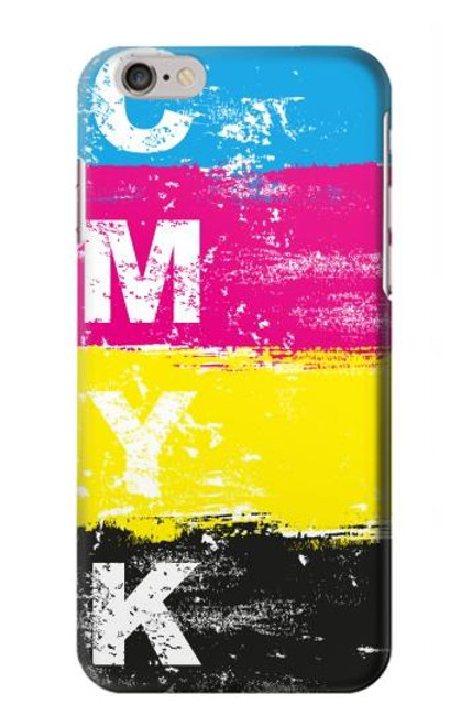 S3930 Cyan Magenta Yellow Key Case For iPhone 6 6S