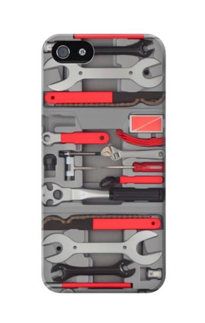 S3921 Bike Repair Tool Graphic Paint Case For iPhone 5 5S SE