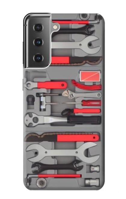 S3921 Bike Repair Tool Graphic Paint Case For Samsung Galaxy S21 Plus 5G, Galaxy S21+ 5G