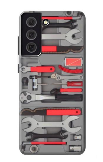 S3921 Bike Repair Tool Graphic Paint Case For Samsung Galaxy S21 FE 5G