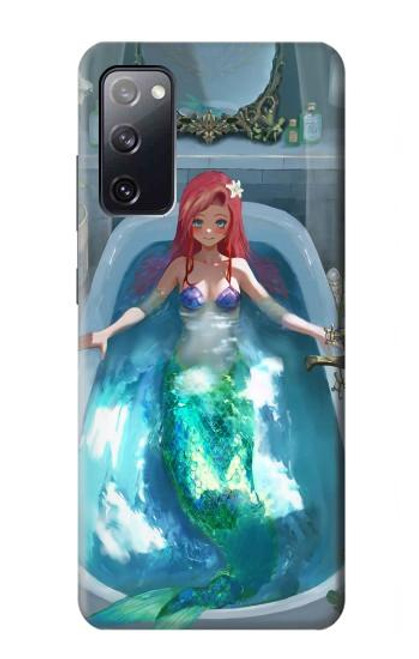 S3911 Cute Little Mermaid Aqua Spa Case For Samsung Galaxy S20 FE
