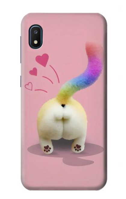 S3923 Cat Bottom Rainbow Tail Case For Samsung Galaxy A10e