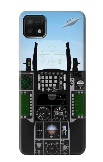 S3933 Fighter Aircraft UFO Case For Samsung Galaxy A22 5G