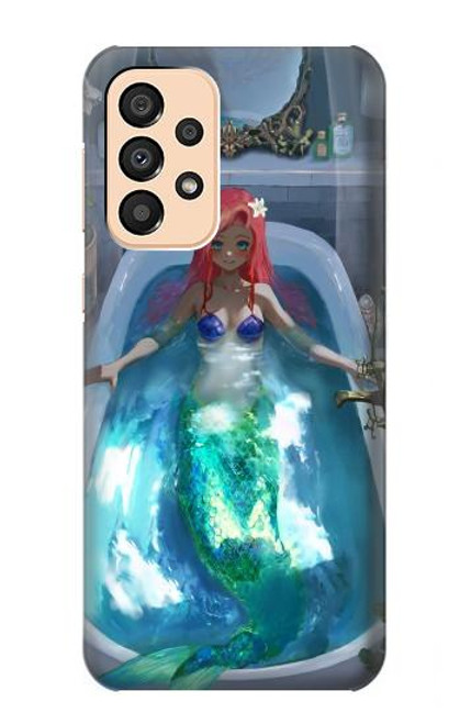 S3912 Cute Little Mermaid Aqua Spa Case For Samsung Galaxy A33 5G