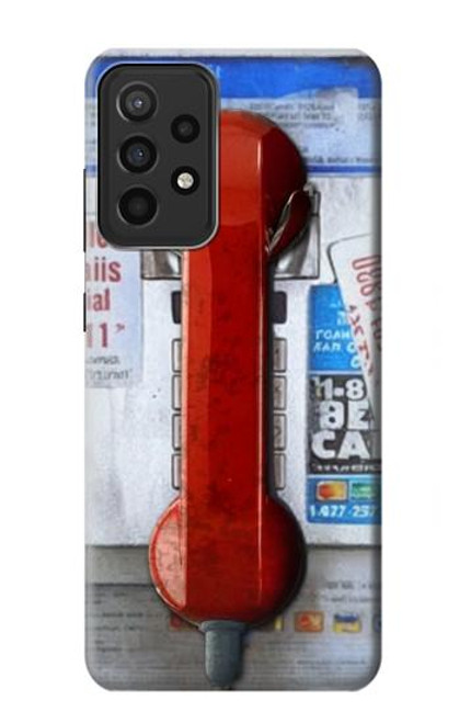 S3925 Collage Vintage Pay Phone Case For Samsung Galaxy A52s 5G