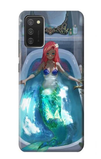 S3912 Cute Little Mermaid Aqua Spa Case For Samsung Galaxy A03S