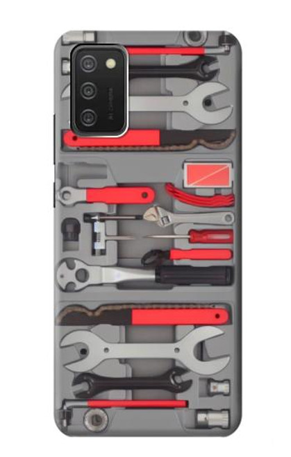 S3921 Bike Repair Tool Graphic Paint Case For Samsung Galaxy A03S