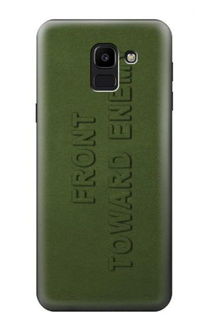 S3936 Front Toward Enermy Case For Samsung Galaxy J6 (2018)