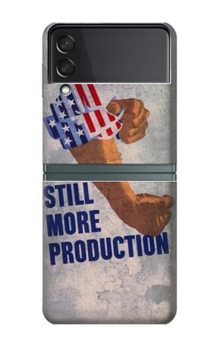 S3963 Still More Production Vintage Postcard Case For Samsung Galaxy Z Flip 3 5G