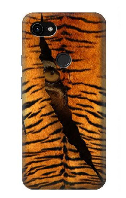 S3951 Tiger Eye Tear Marks Case For Google Pixel 3a XL