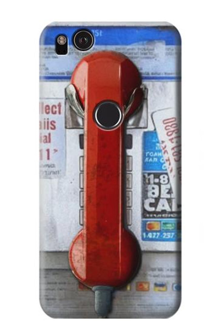 S3925 Collage Vintage Pay Phone Case For Google Pixel 2