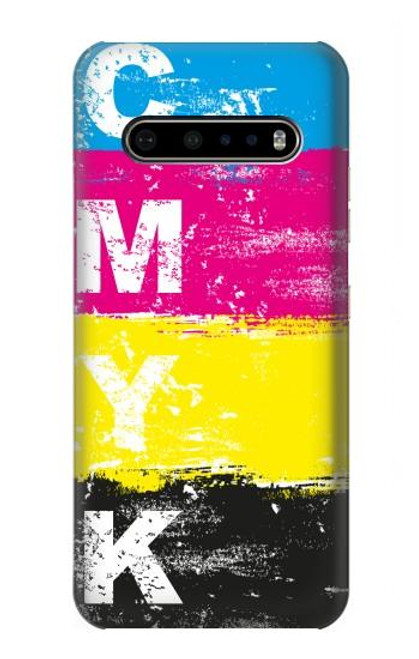 S3930 Cyan Magenta Yellow Key Case For LG V60 ThinQ 5G