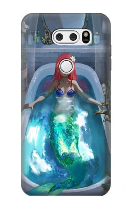 S3912 Cute Little Mermaid Aqua Spa Case For LG V30, LG V30 Plus, LG V30S ThinQ, LG V35, LG V35 ThinQ