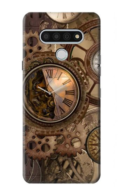 S3927 Compass Clock Gage Steampunk Case For LG Stylo 6