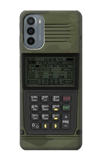 S3959 Military Radio Graphic Print Case For Motorola Moto G31