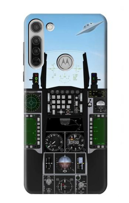 S3933 Fighter Aircraft UFO Case For Motorola Moto G8