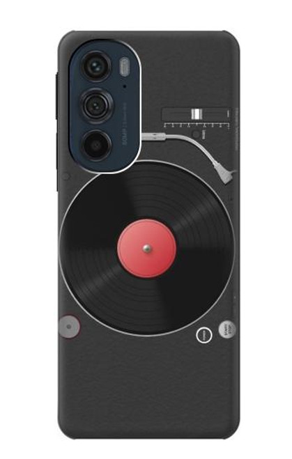 S3952 Turntable Vinyl Record Player Graphic Case For Motorola Edge 30 Pro