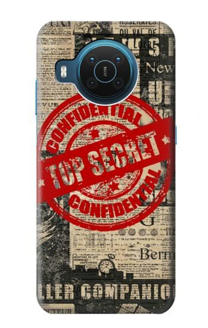 S3937 Text Top Secret Art Vintage Case For Nokia X20