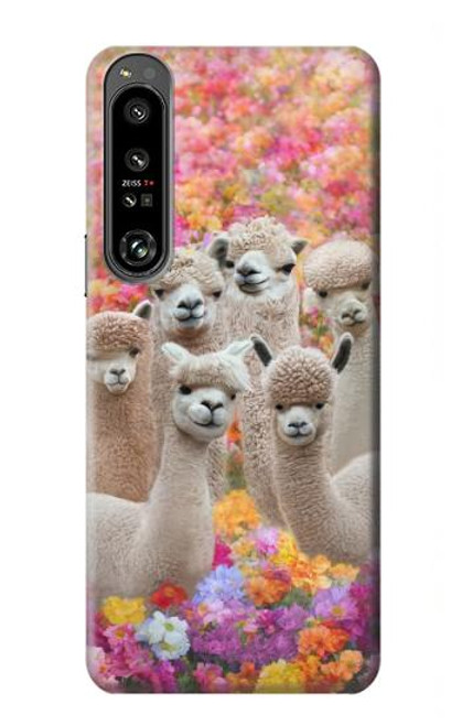 S3916 Alpaca Family Baby Alpaca Case For Sony Xperia 1 IV