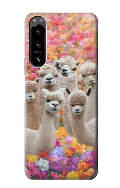 S3916 Alpaca Family Baby Alpaca Case For Sony Xperia 5 IV