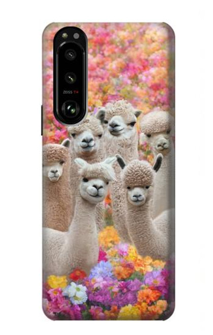 S3916 Alpaca Family Baby Alpaca Case For Sony Xperia 5 III
