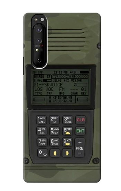 S3959 Military Radio Graphic Print Case For Sony Xperia 1 III