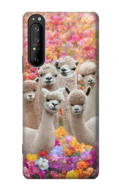 S3916 Alpaca Family Baby Alpaca Case For Sony Xperia 1 II